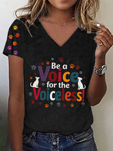 T-shirt respectueux des animaux pour femmes